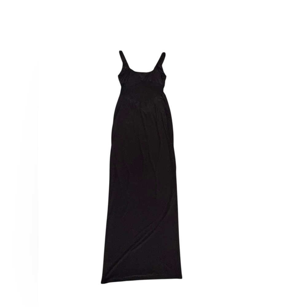 Naked Wardrobe Black HOURGLASS MESH CONTRAST DRESS Size Large - Picture 6 of 11